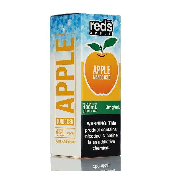 7 Daze - Reds Apple ICED eJuice Mango - 100ml - Image 3