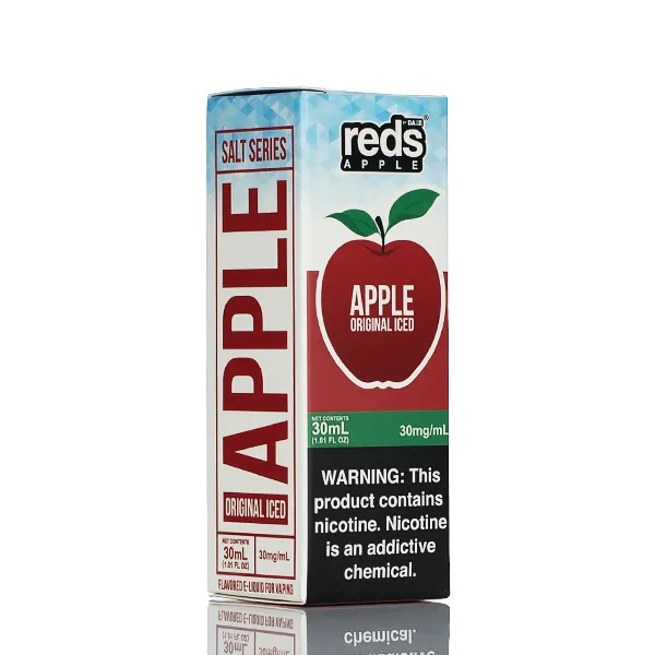 7 Daze Salt Series - Reds Apple Original ICED - 30ml - Image 3