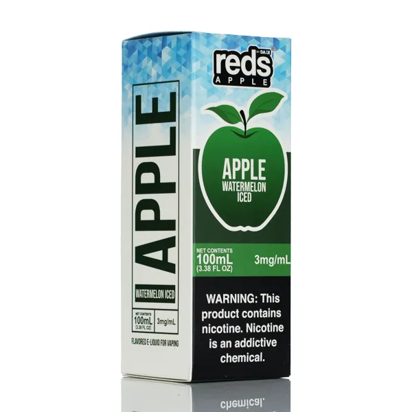7 Daze - Reds Apple ICED eJuice Watermelon - 100ml - Image 3