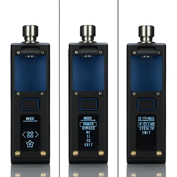 BD Vape x Hirano Designs B4e Tycoon 21700 80W Boro Box Mod - Image 10