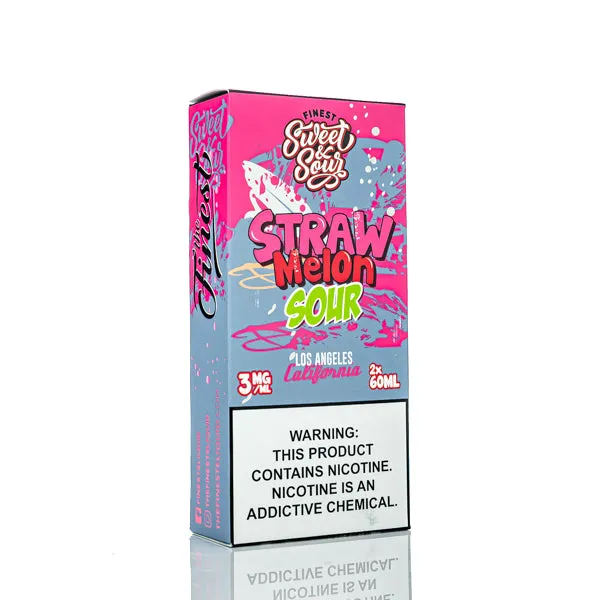 The Finest E-Liquid - Sweet & Sour - Strawmelon Sour - 120ml (DISCONTINUED) - Image 3