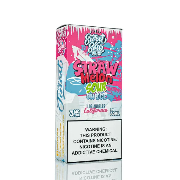 The Finest E-Liquid - Sweet & Sour - Strawmelon Sour ICE - 120ml (DISCONTINUED) - Image 3