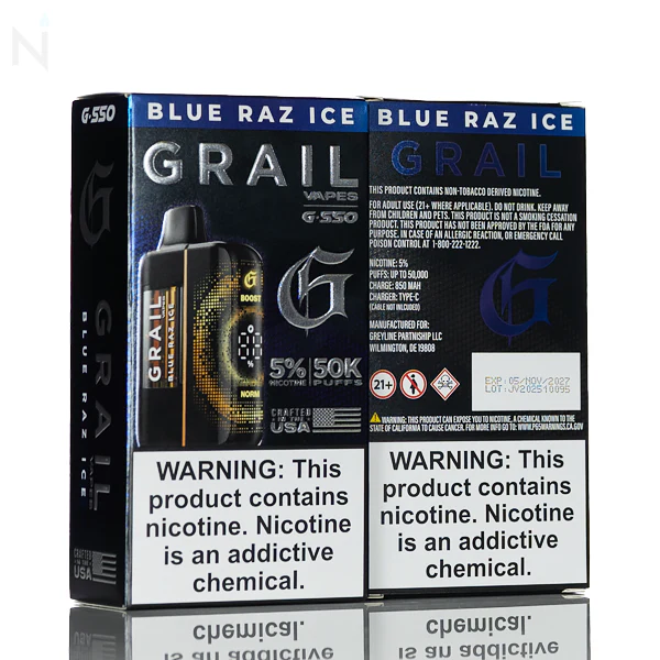 Grail Vapes G550 50K Disposable Vape - Image 3