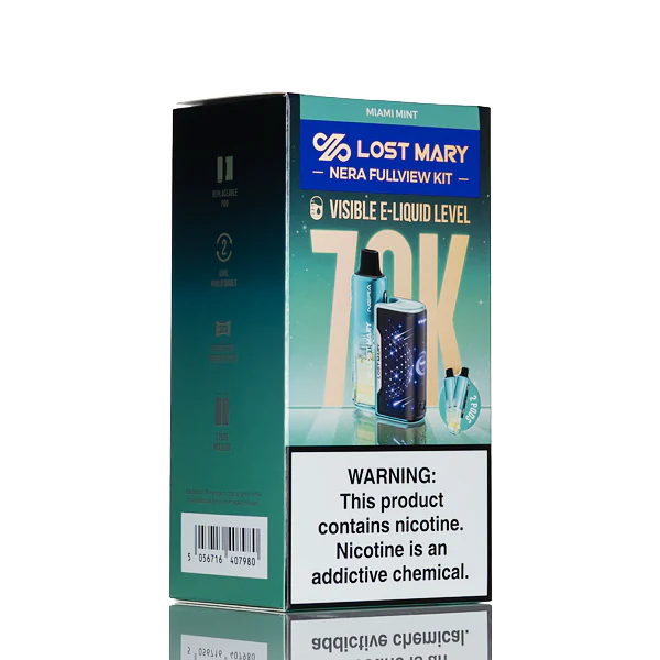 Lost Mary Nera Fullview 70K Puffs Disposable FULL KIT - 24mL - Image 3