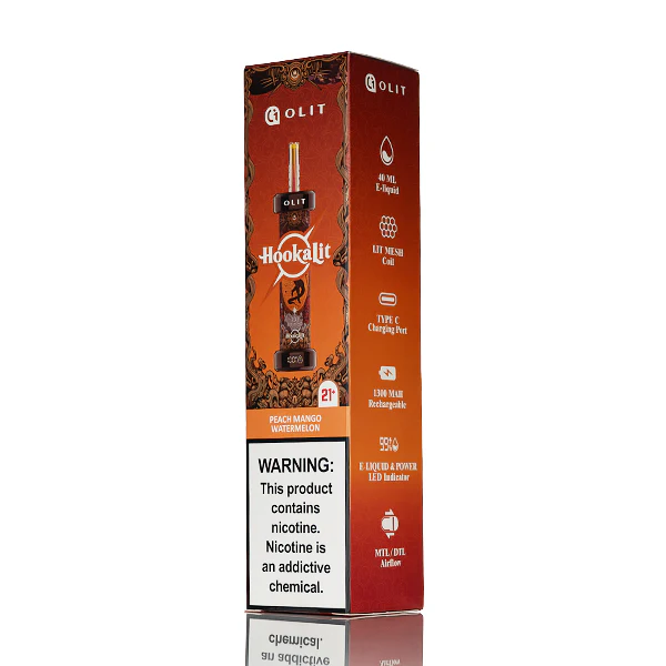 Olit Hookalit 40K 40000 Puff E-Hookah - 40mL - Image 3