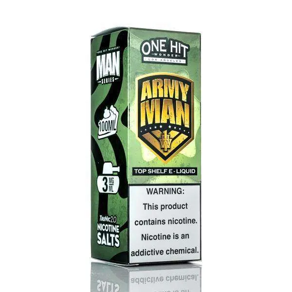 One Hit Wonder E-Liquid - Army Man - 100ml - Image 3