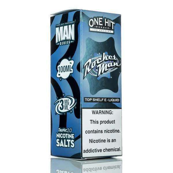 One Hit Wonder E-Liquid - Rocket Man - 100ml - Image 3
