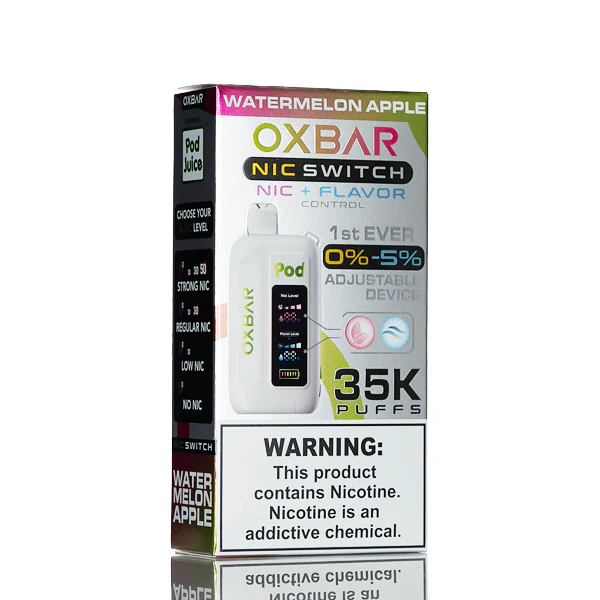 OXBAR X Pod Juice Nic Switch 35K Puffs Disposable Vape - Image 3