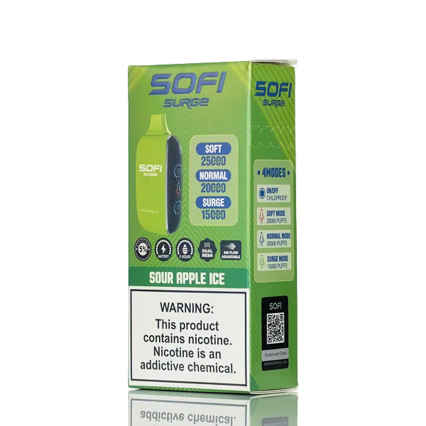 SOFI SURGE 25k 25000 Puffs Dual Mesh Disposable Vape - 22ml - Image 7