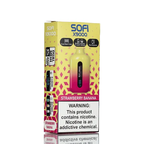 SOFI X9000 9000 Puffs Dual Mesh Disposable Vape - 18ml - Image 6