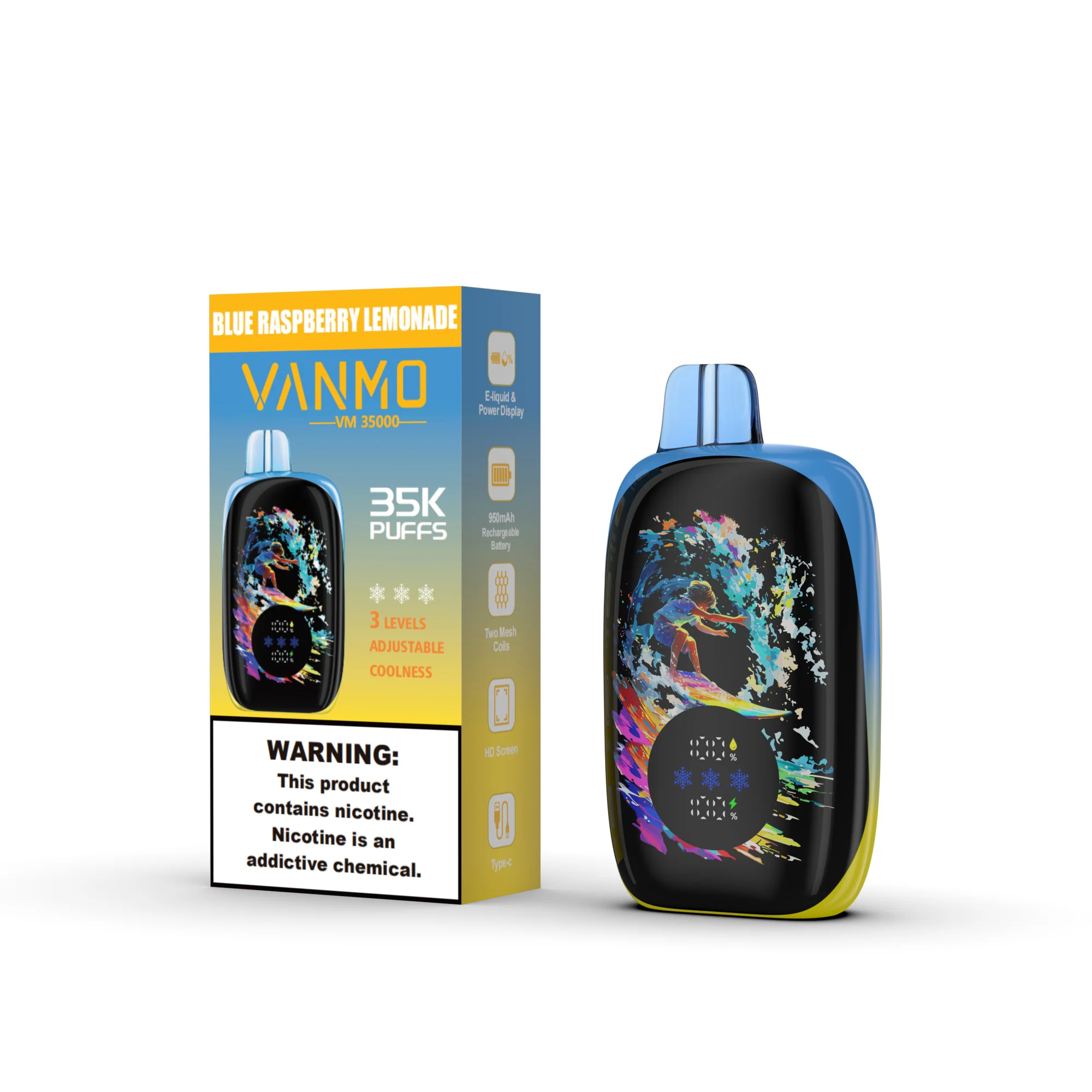 Vanmo VM35K 35000 Puffs Disposable Vape - 20mL - Image 10