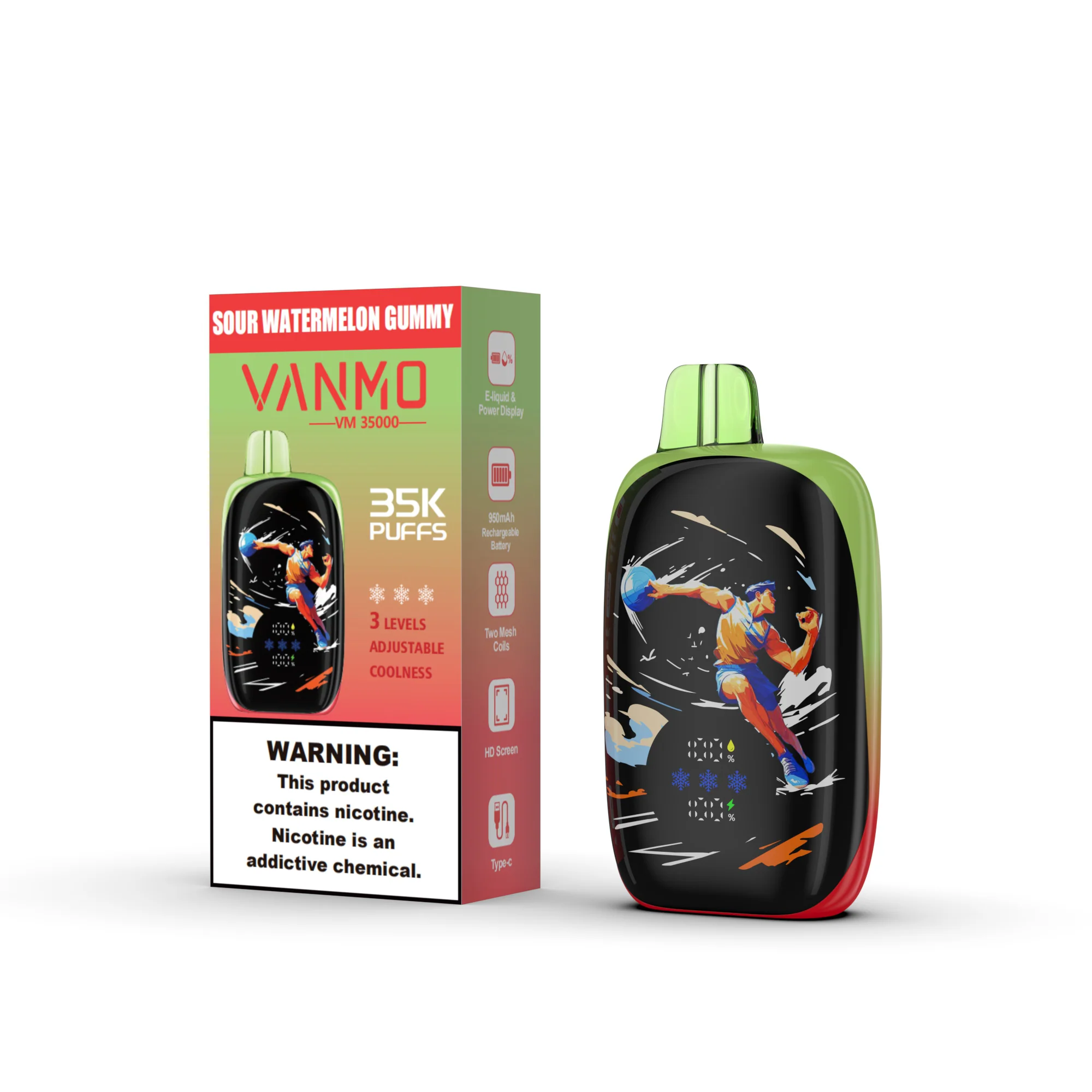 Vanmo VM35K 35000 Puffs Disposable Vape - 20mL - Image 11