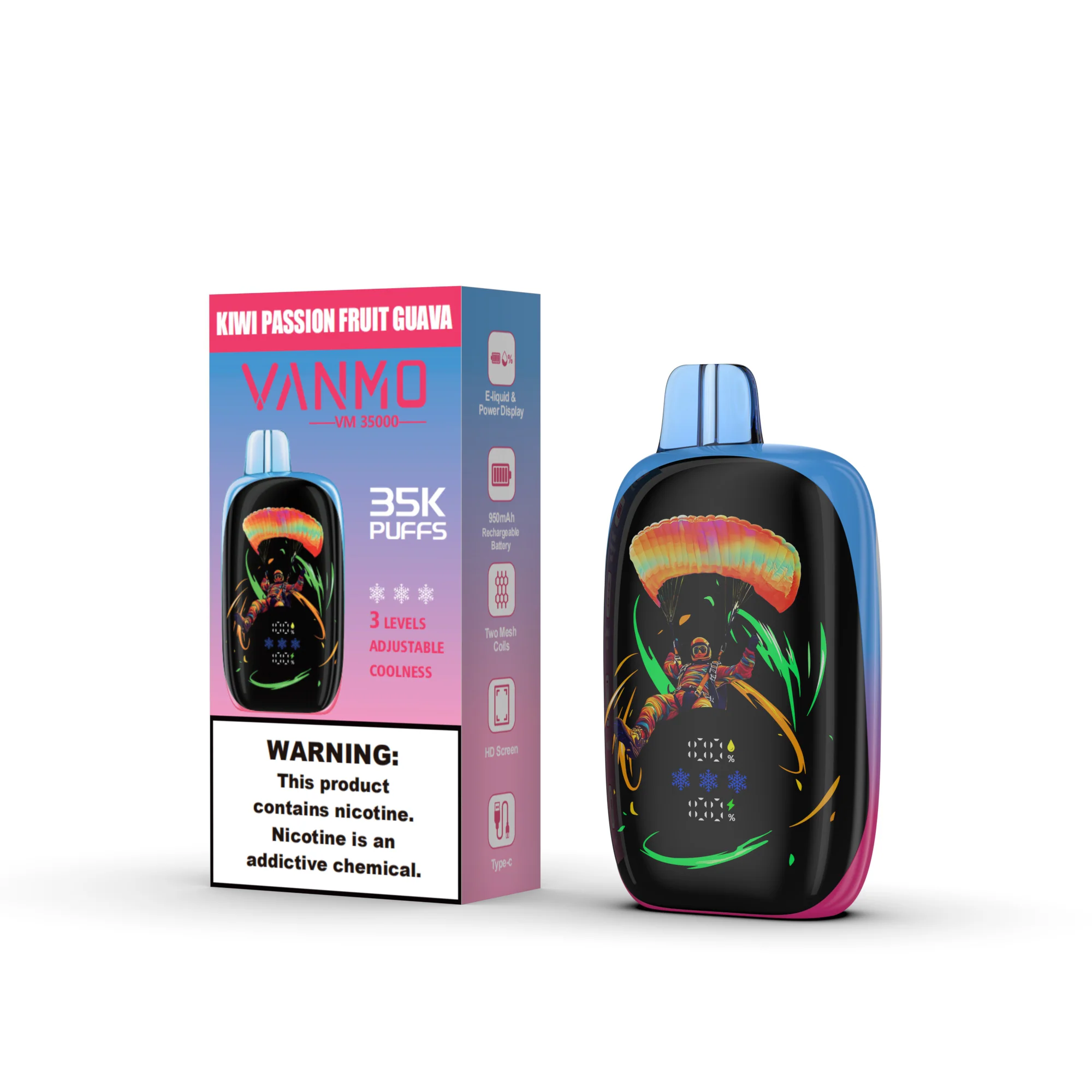 Vanmo VM35K 35000 Puffs Disposable Vape - 20mL - Image 13