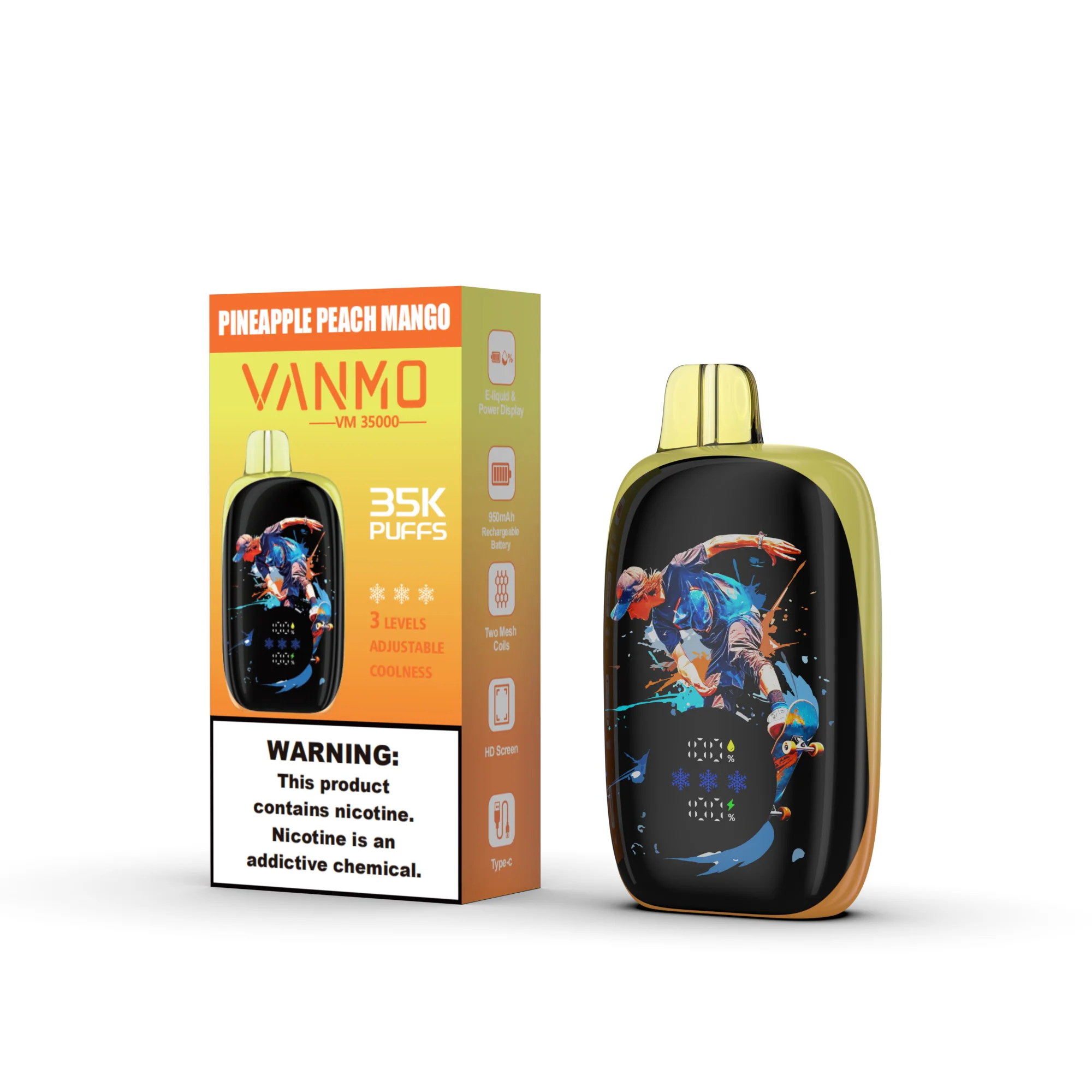 Vanmo VM35K 35000 Puffs Disposable Vape - 20mL - Image 14