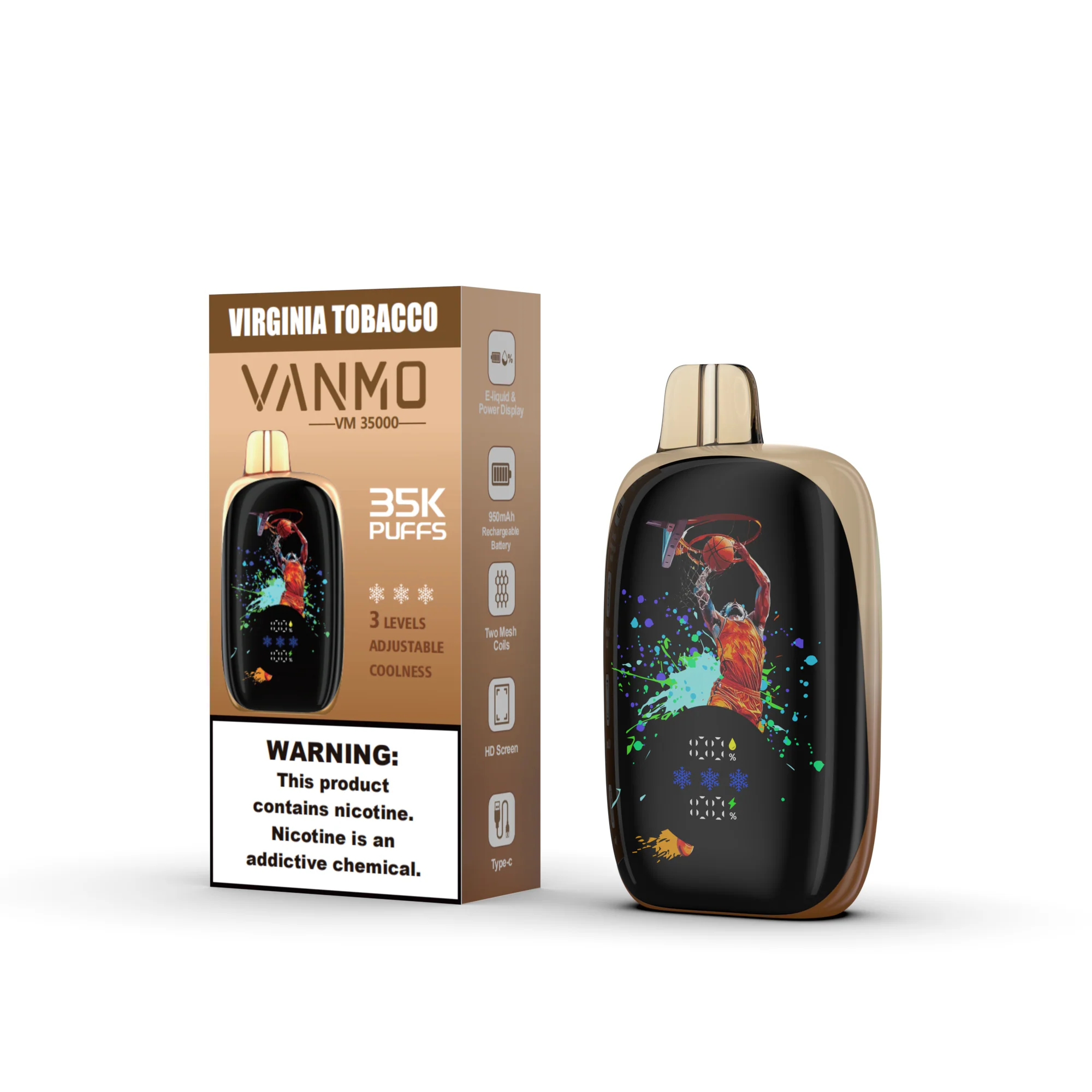 Vanmo VM35K 35000 Puffs Disposable Vape - 20mL - Image 15