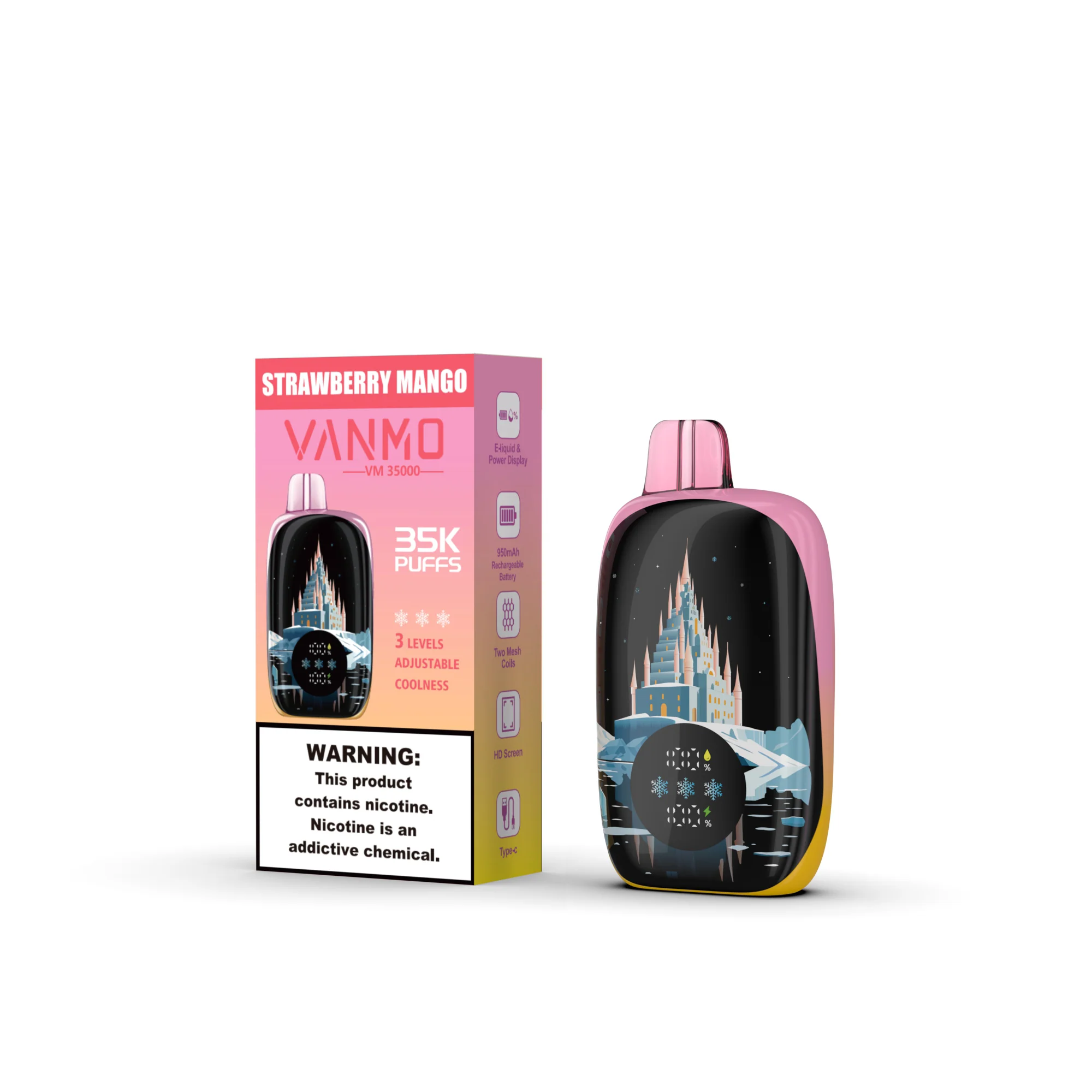Vanmo VM35K 35000 Puffs Disposable Vape - 20mL - Image 17