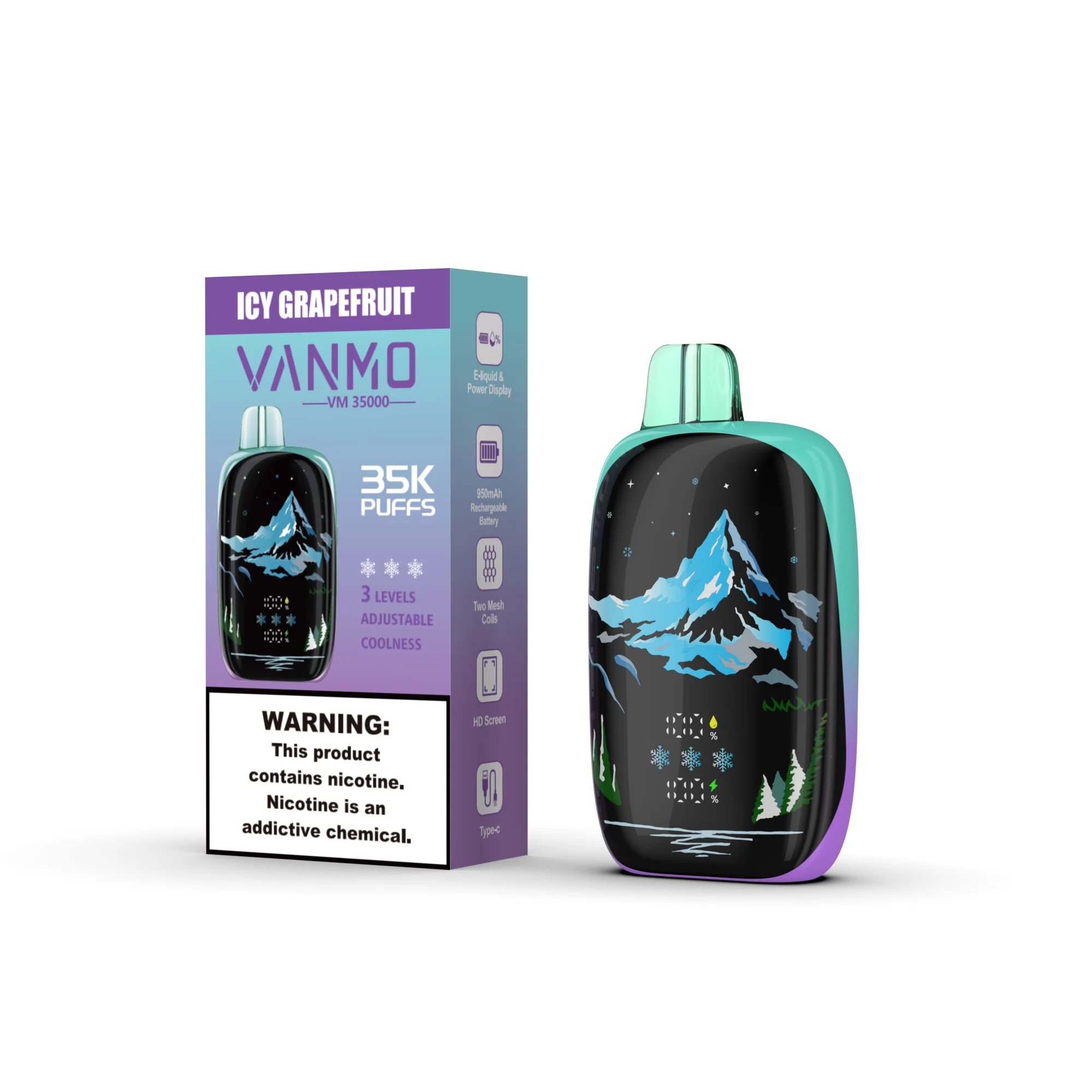 Vanmo VM35K 35000 Puffs Disposable Vape - 20mL - Image 19