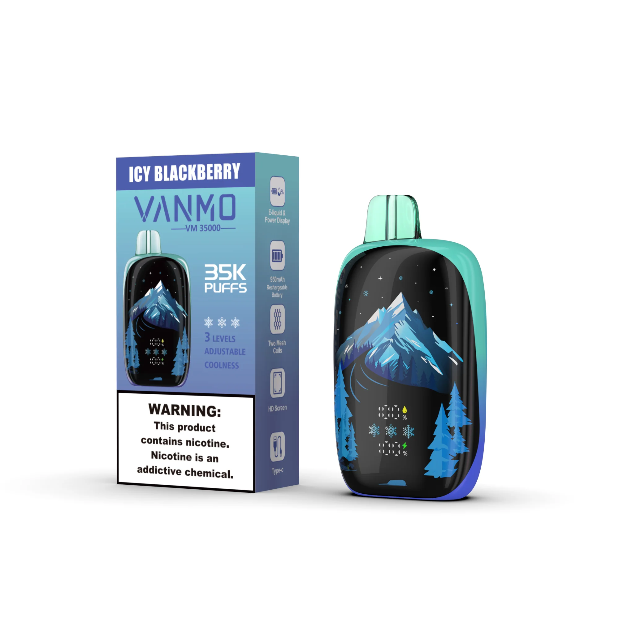 Vanmo VM35K 35000 Puffs Disposable Vape - 20mL - Image 20