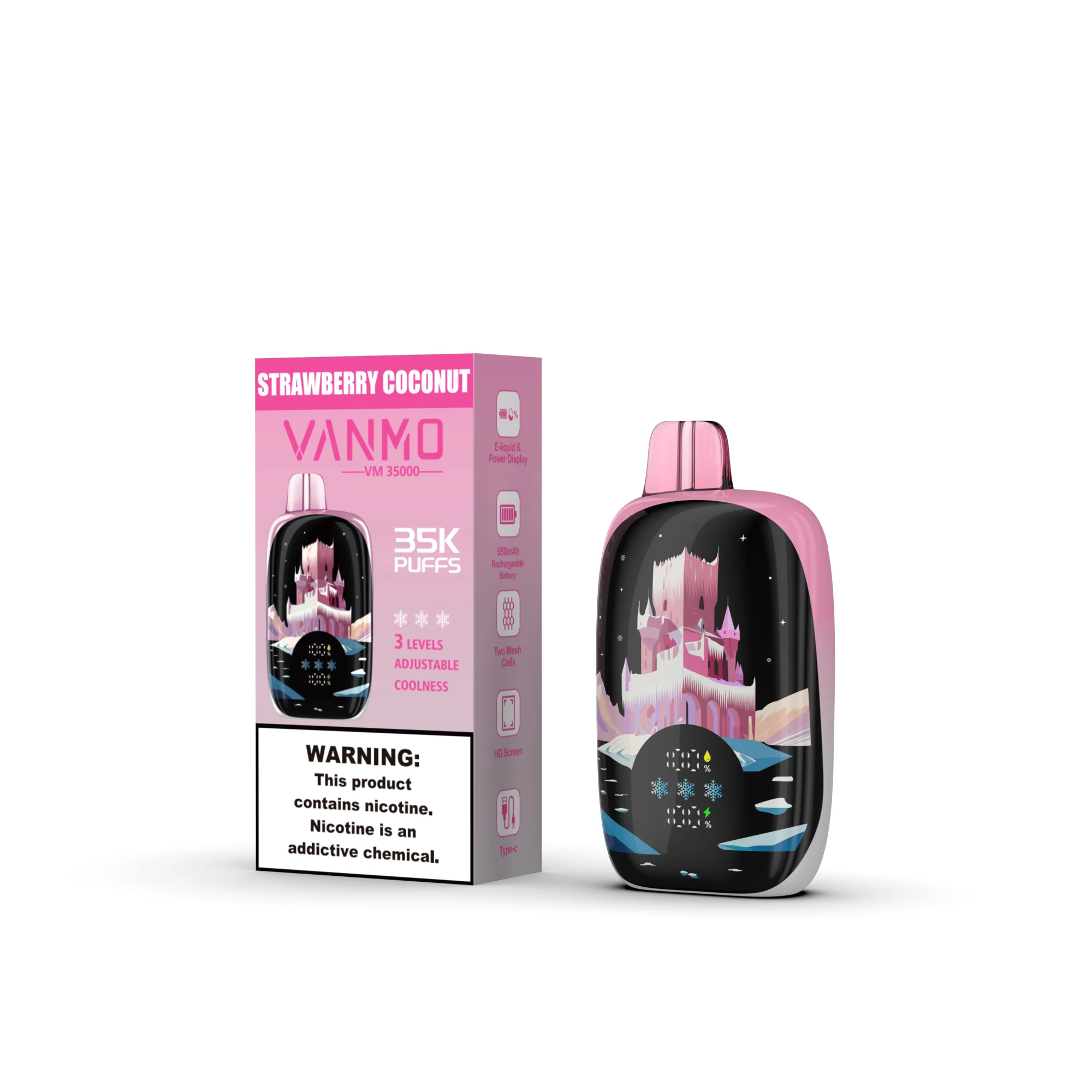 Vanmo VM35K 35000 Puffs Disposable Vape - 20mL - Image 4