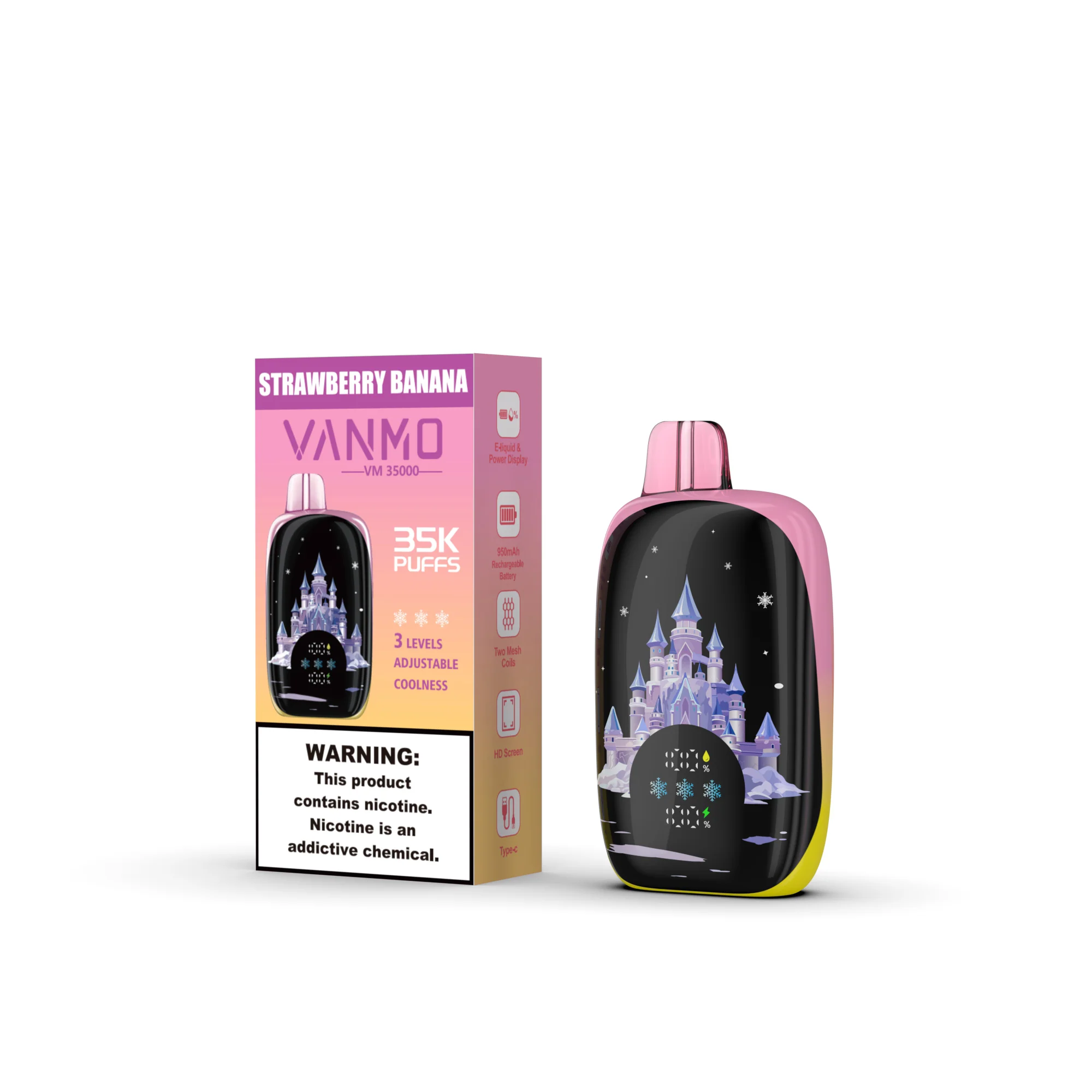 Vanmo VM35K 35000 Puffs Disposable Vape - 20mL - Image 5