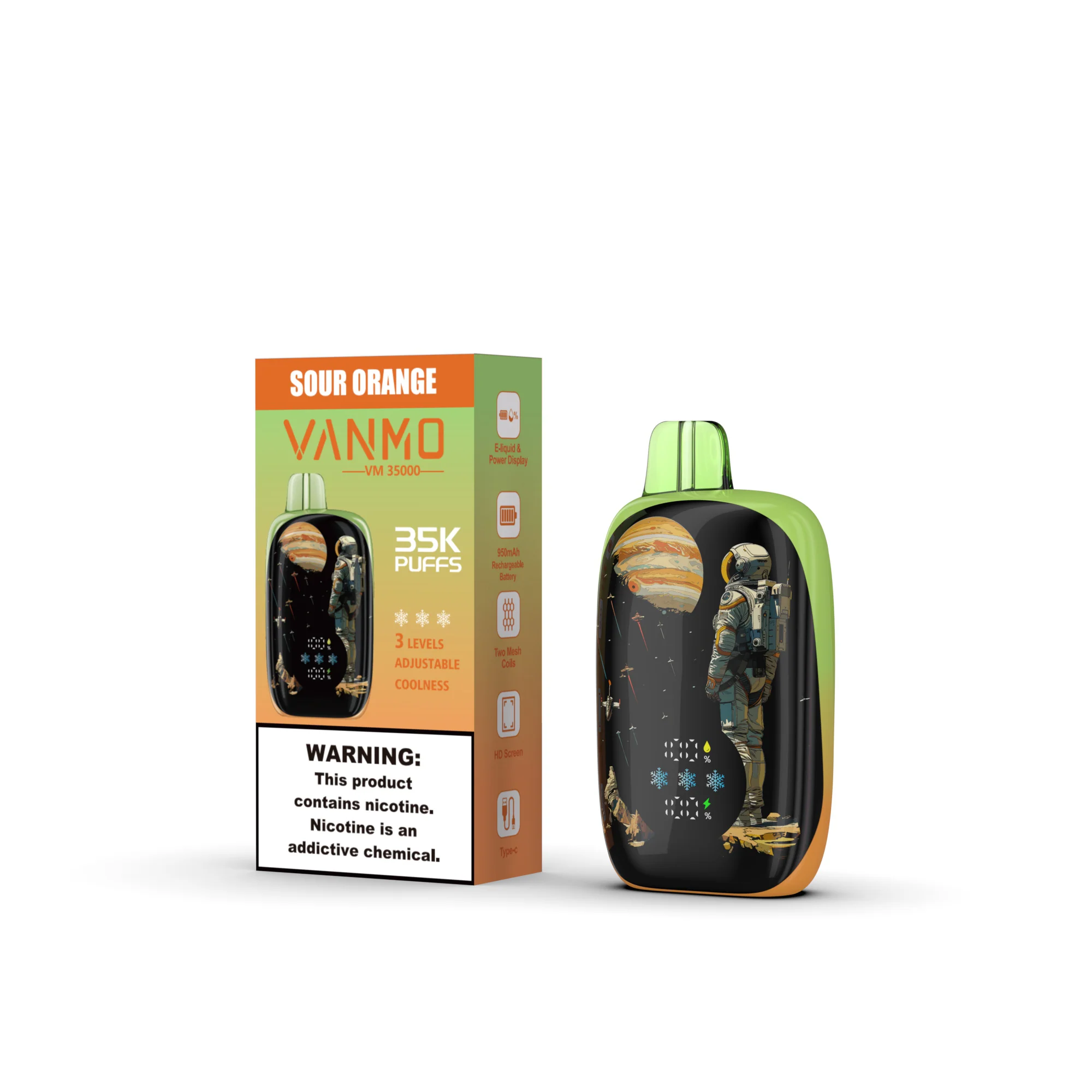 Vanmo VM35K 35000 Puffs Disposable Vape - 20mL - Image 7