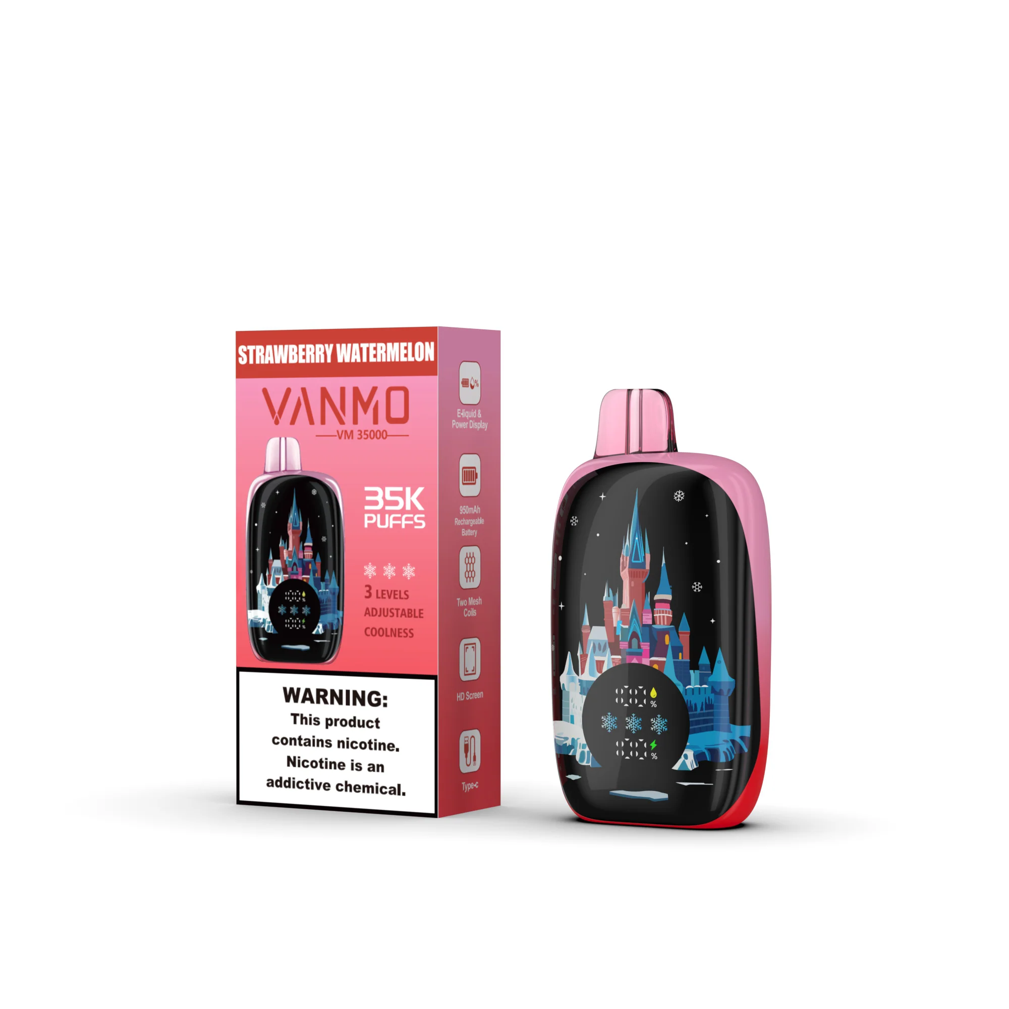 Vanmo VM35K 35000 Puffs Disposable Vape - 20mL - Image 8