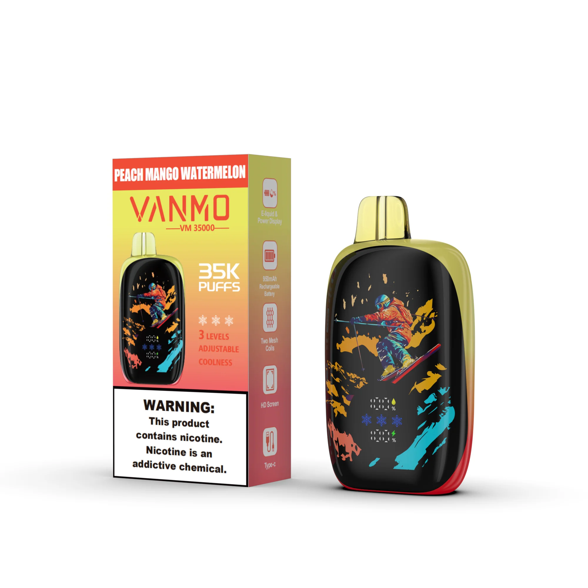 Vanmo VM35K 35000 Puffs Disposable Vape - 20mL - Image 9
