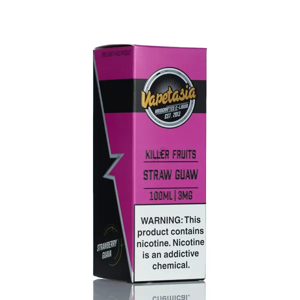 Vapetasia - Killer Fruit Straw Guaw - 100ml - Image 3