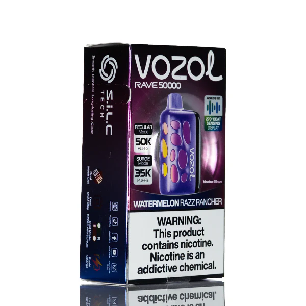 Vozol Rave 50K 50000 Puffs Disposable Vape - 20mL - Image 3